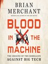 Cover image for Blood in the Machine